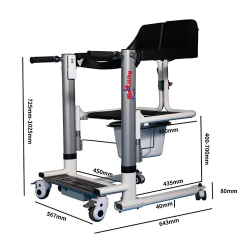 Mobility Plex Powered nursing transfer lifts - seat type XFL-QX- YW06 Mobility Plex