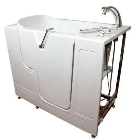 Avora Bath Walk-in Right Hand Water Jetted Tub 52X30X41 Wheelch Water Accessible Mobility Plex