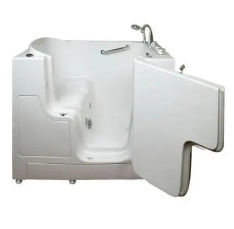 Avora Bath Walk-in Right Hand Water Jetted Tub 52X30X41 Wheelch Water Accessible Mobility Plex