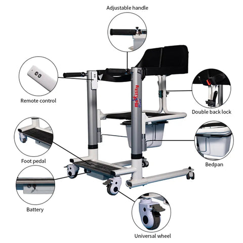 Mobility Plex Powered nursing transfer lifts - seat type XFL-QX- YW06 Mobility Plex