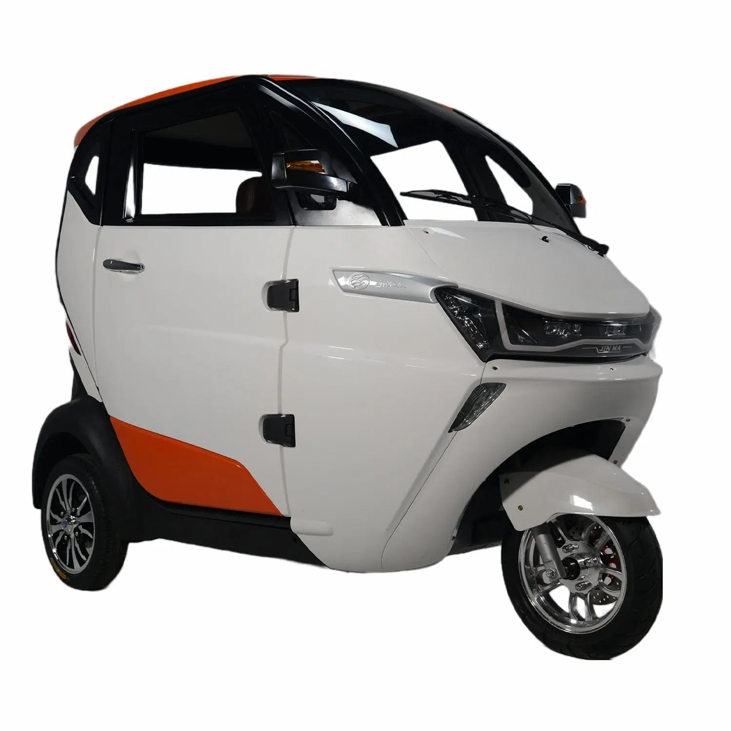 Pushpak 8000 3-Person 3-Wheel Enclosed Mobility Scooter Pushpak