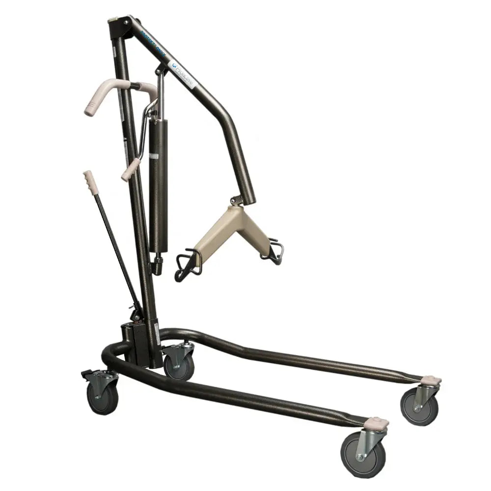 Protekt Onyx: Advanced Hydraulic Patient Lift + Full body Mesh Sling (Up to 450 lbs) Proactive-Medical