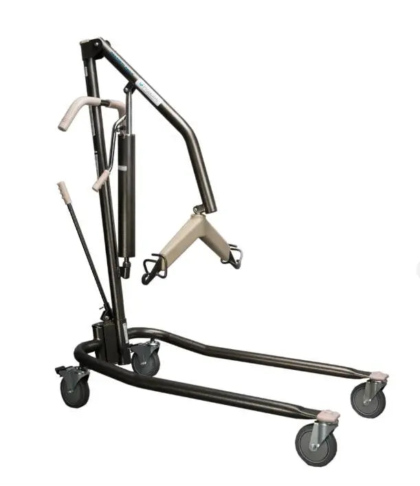 Protekt Onyx: Advanced Hydraulic Patient Lift + Full body Mesh Sling (Up to 450 lbs) Proactive-Medical