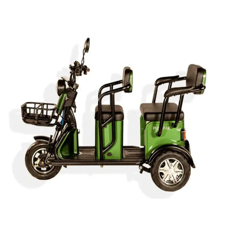 Pushpak 3500 2-Person Electric Trike Scooter Pushpak